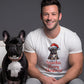 French Bulldog Christmas - Unisex T-Shirt