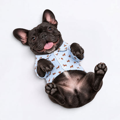 Gigi – Matching Frenchie  Pajamas | Soft Satin Pajamas