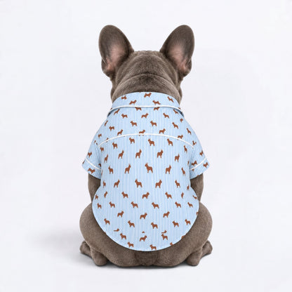 Gigi – Matching Frenchie  Pajamas | Soft Satin Pajamas