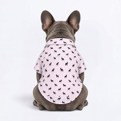 Nala – Matching Frenchie  Pajamas | Soft Satin Pajamas
