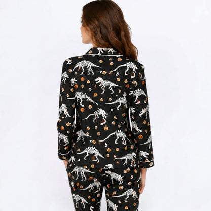 Scout  – Matching Women's Satin Pajamas | Soft Silky Two-Piece Sleepwear Set