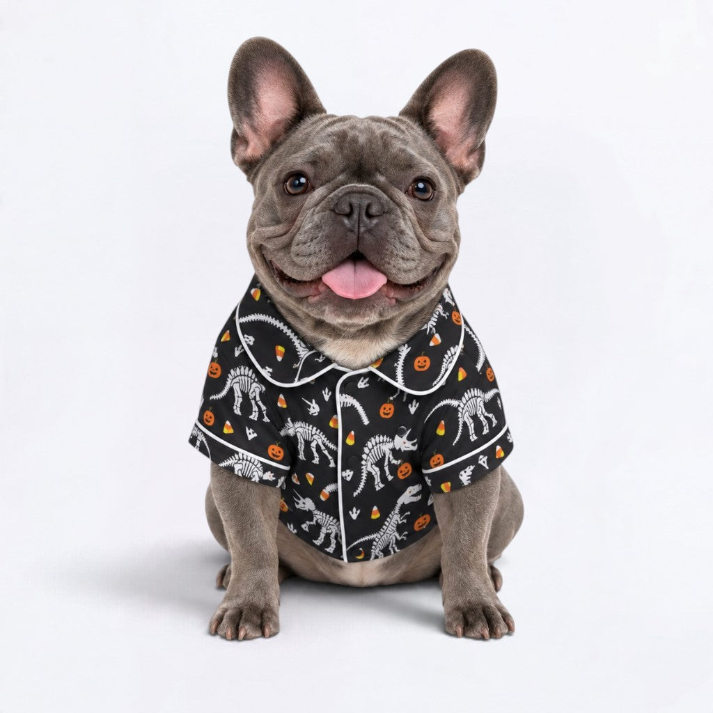 Scout – Matching Frenchie  Pajamas | Soft Satin Pajamas