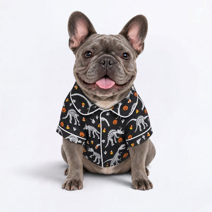 Scout – Matching Frenchie  Pajamas | Soft Satin Pajamas