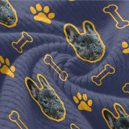 Bloom - Personalized Wool Sweater for Frenchies