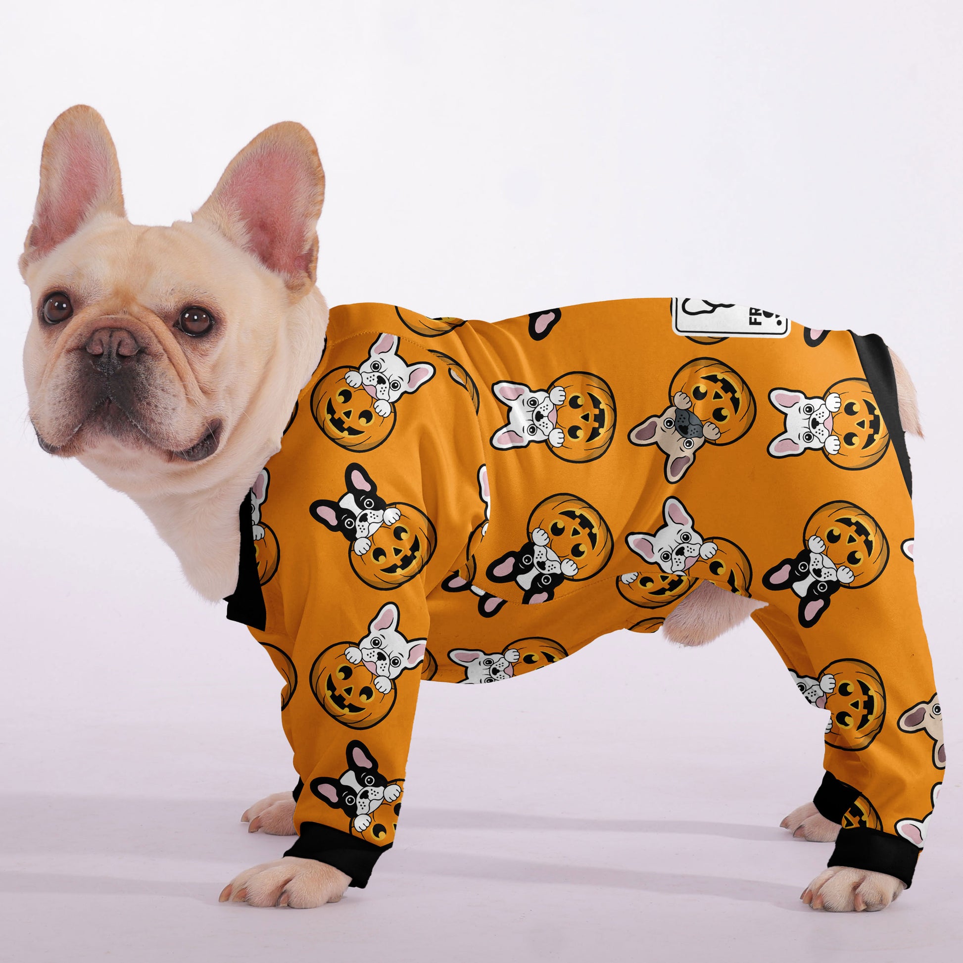Moose Pajama for French bulldog