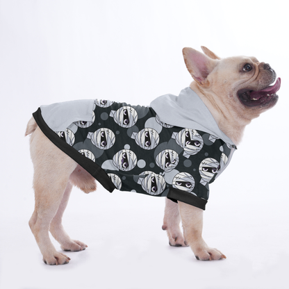 Mummy Halloween French bulldogs Hoodie