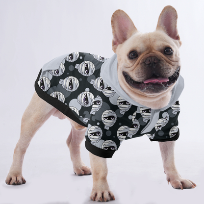 Mummy Halloween Hoodies for French bulldogs 
