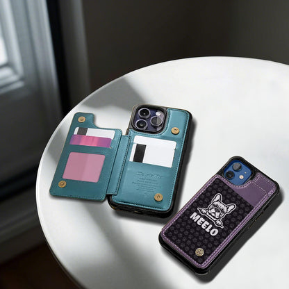 Alexandre - Personalized  Leather Wallet Case for for iPhone & Samsung