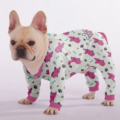 Maggie - Pyjama Frenchie – Ultra doux, confortable et adorablement élégant