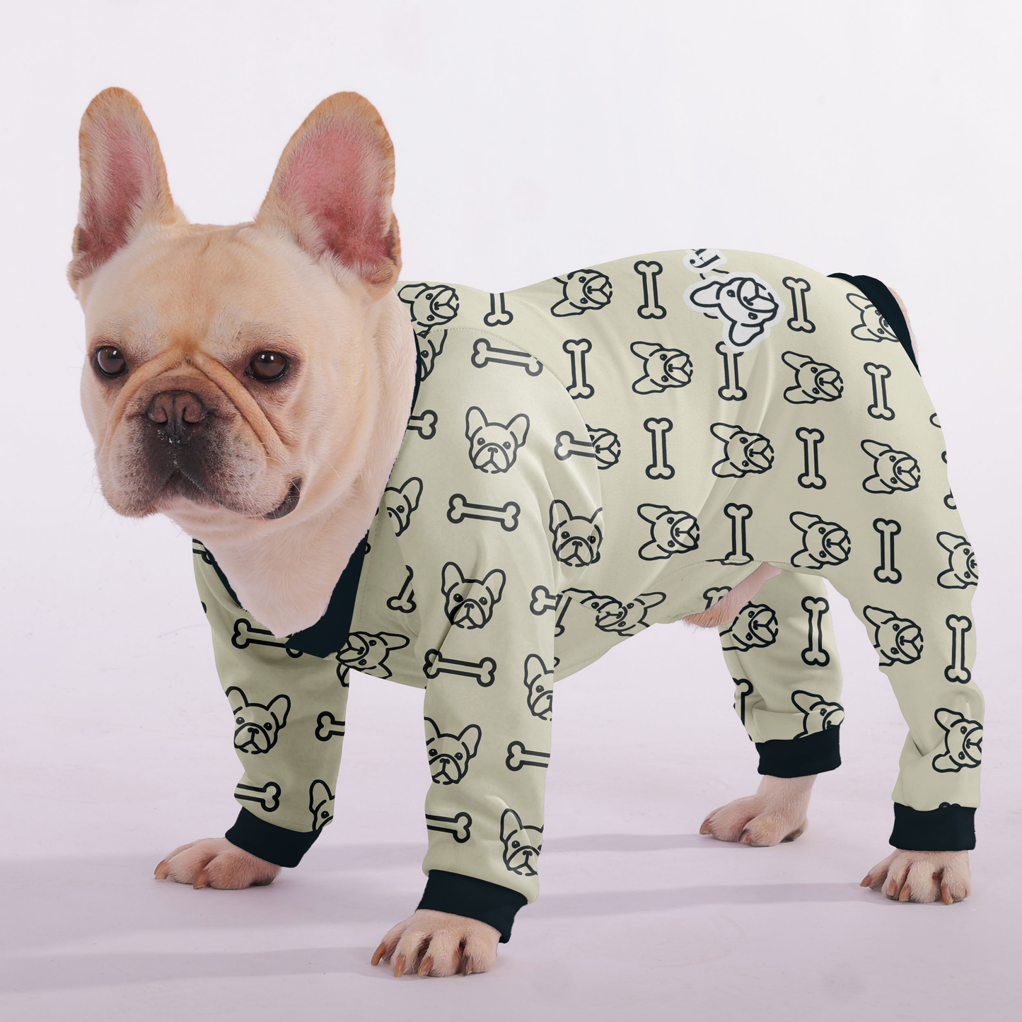 Pyjama Ours Frenchie – Ultra doux, confortable et adorablement élégant