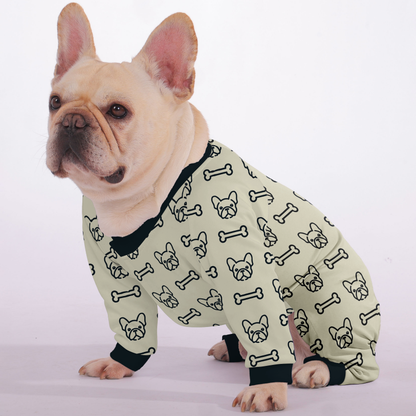 Pyjama Ours Frenchie – Ultra doux, confortable et adorablement élégant