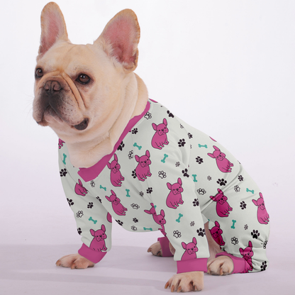 Maggie - Pyjama Frenchie – Ultra doux, confortable et adorablement élégant