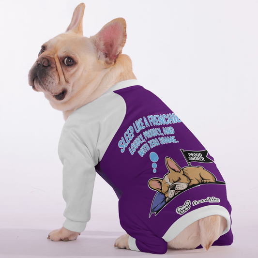 Sleep like a Frenchie: Loudly, proudly, and with zero shame. - Frenchie Pajamas – Ultra-Soft, Cozy, & Adorably Stylish