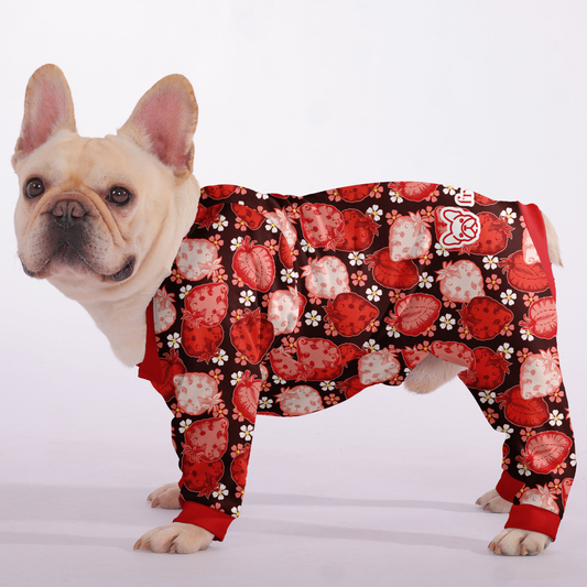 Berry  - Frenchie Pajamas – Ultra-Soft, Cozy, & Adorably Stylish