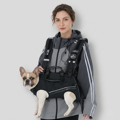 PawLift Frenchie Ergonomic Carrier Backpack --1