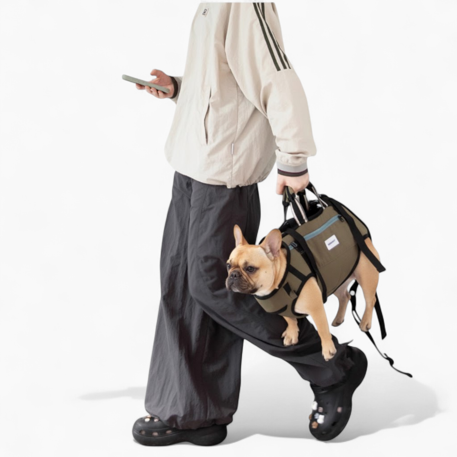 french bulldog mini backpack PawVoyage Frenchie Backpack Carrier – Soft Hands-Free Dog Backpack
