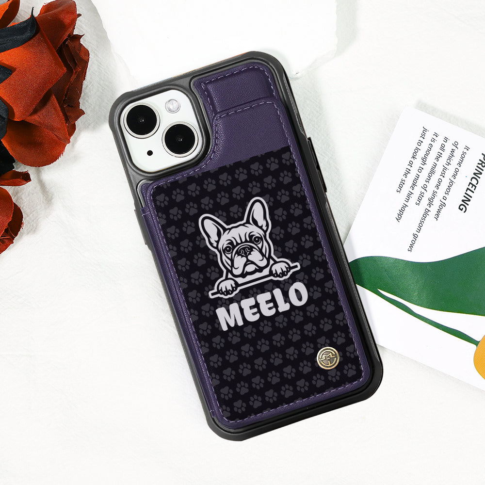 Alexandre - Personalized  Leather Wallet Case for for iPhone & Samsung