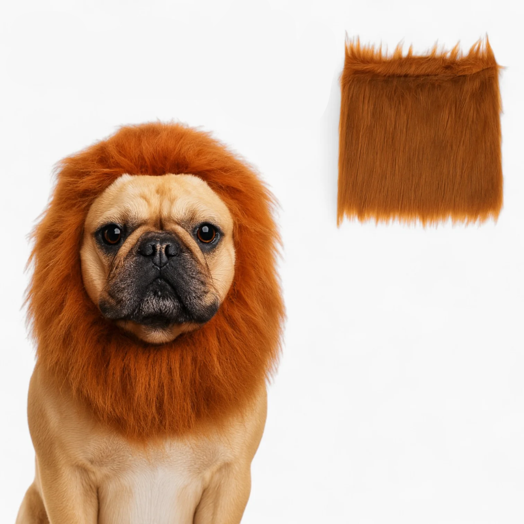 RoaRuff Frenchie Lion Mane Costume