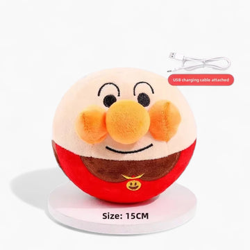 Beatball Frenchie Plush Ball – Electric USB Rechargeable Toy with Music