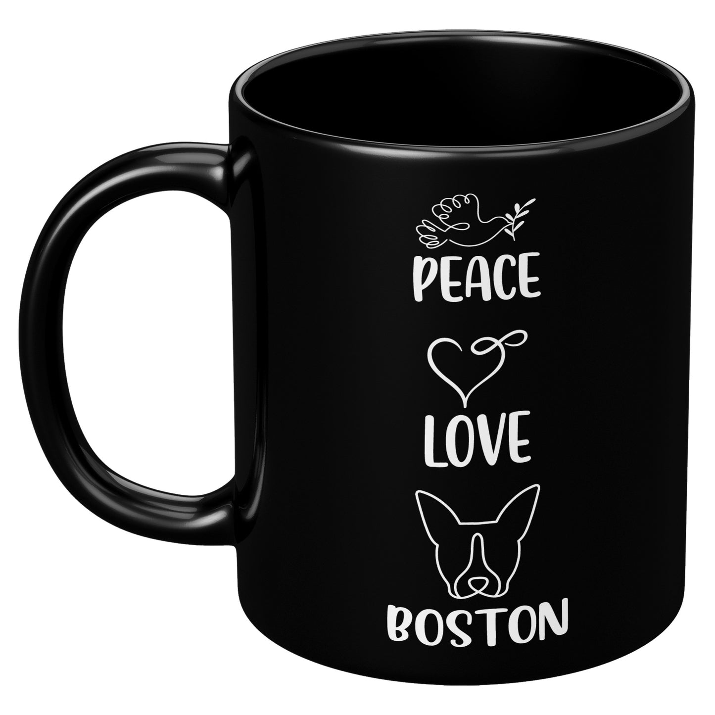 Sherlock-Mug for Boston Terrier lovers