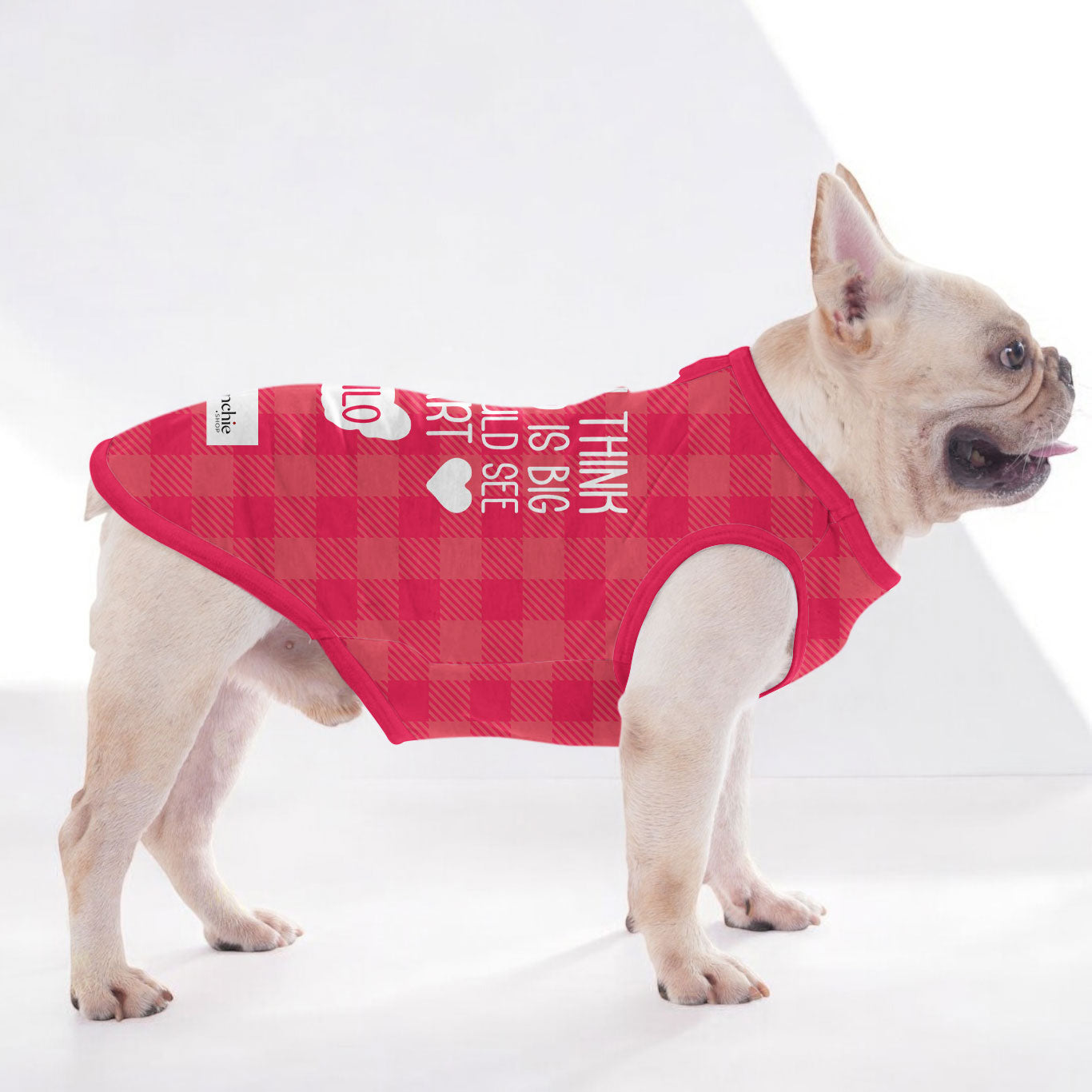 Camiseta personalizada para Frenchies con el nombre de tu cachorro - Frenchie Shop Original