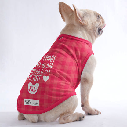 Camiseta personalizada para Frenchies con el nombre de tu cachorro - Frenchie Shop Original