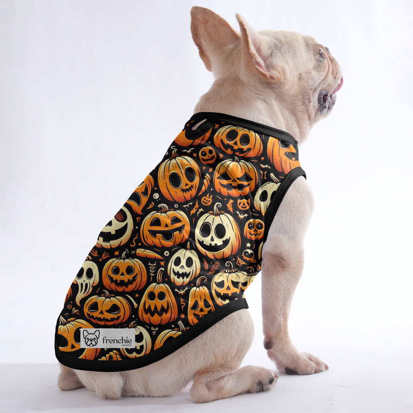 Pumpkin Halloween Shirt for Frenchies