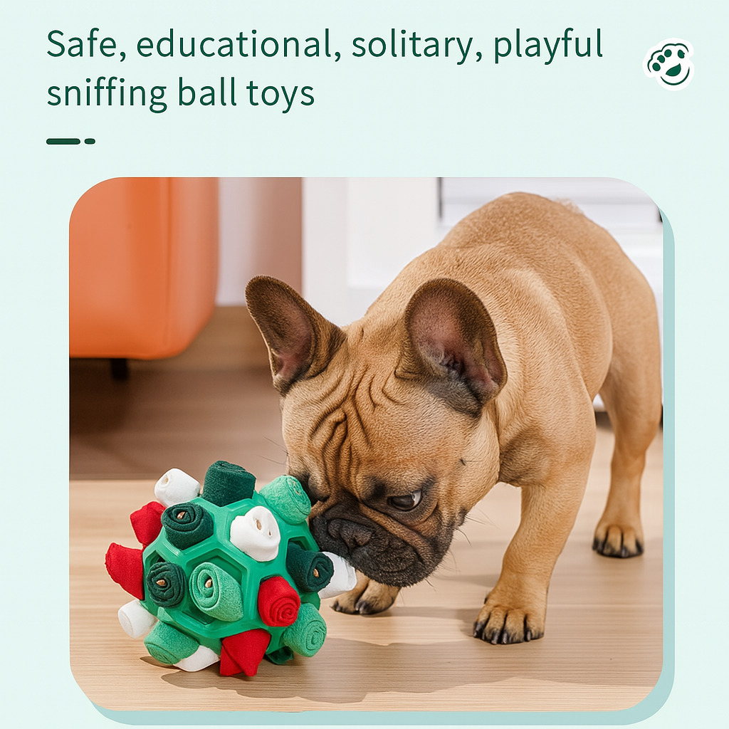 Sniffing Puzzle Ball for dogs