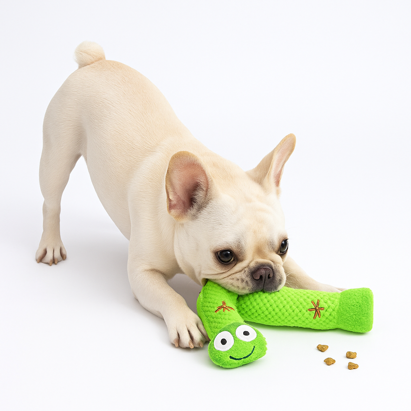 Snuffleez French Bulldog Puzzle Toy