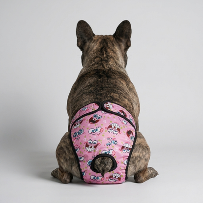 Snugzy French Bulldog Diaper – Adjustable Cartoon Physiological Pants