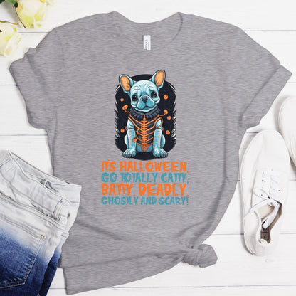 Spooktacular Halloween Bulldog - T-Shirt