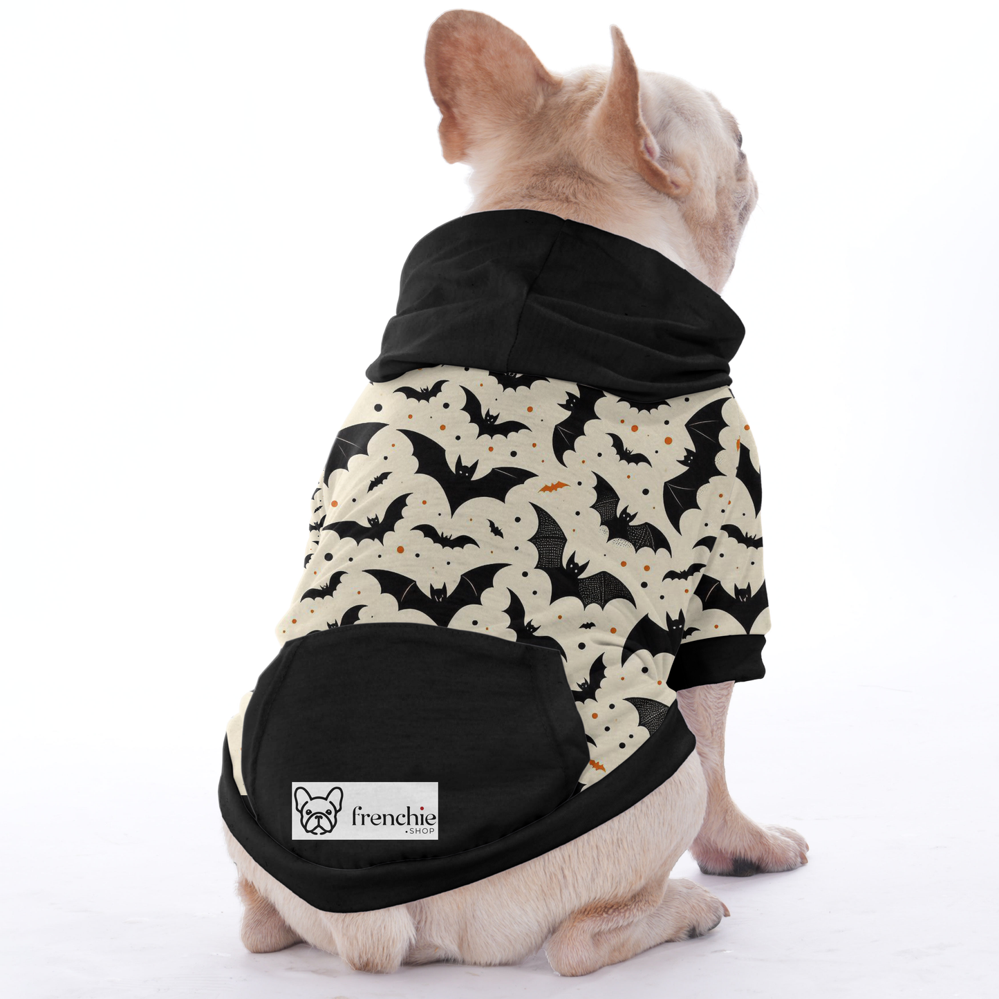 The Bat - Halloween Hoodies for french bulldogs