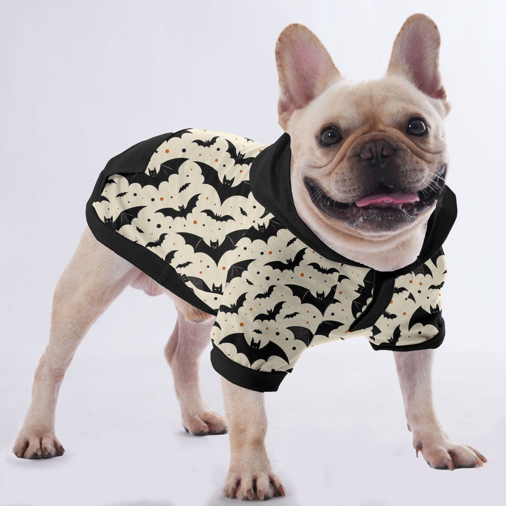 The Bat - frenchies Halloween Hoodies