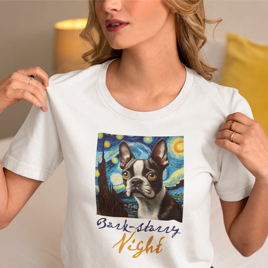 Lily - Unisex Tshirts for Boston Terrier Lovers