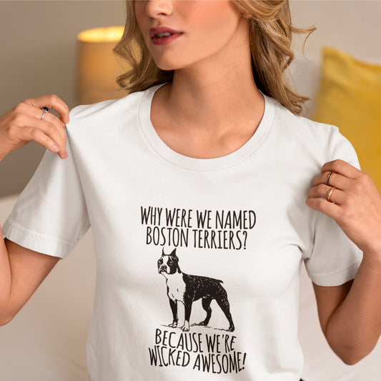 Spike - Unisex Tshirts for Boston Terrier Lovers