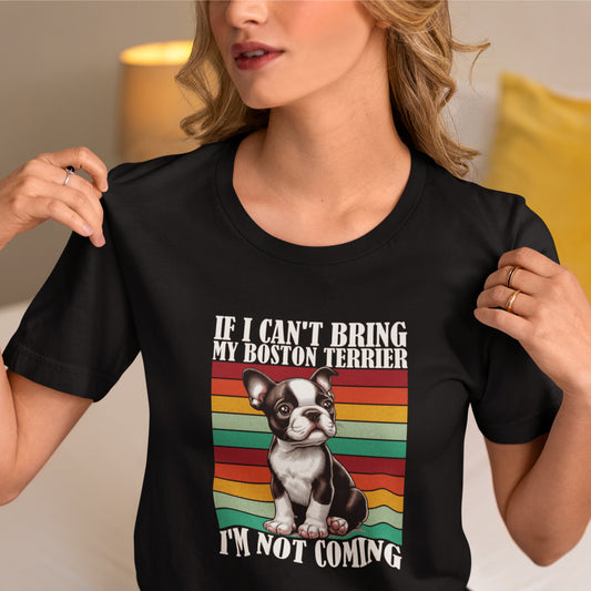Bowie - Camisetas unisex para amantes de los Boston Terrier