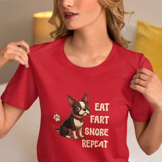 Roscoe - Unisex Tshirts for Boston Terrier Lovers