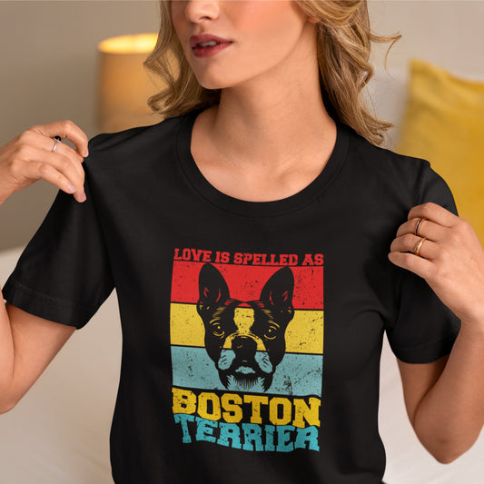 Ginger - Unisex Tshirts for Boston Terrier Lovers
