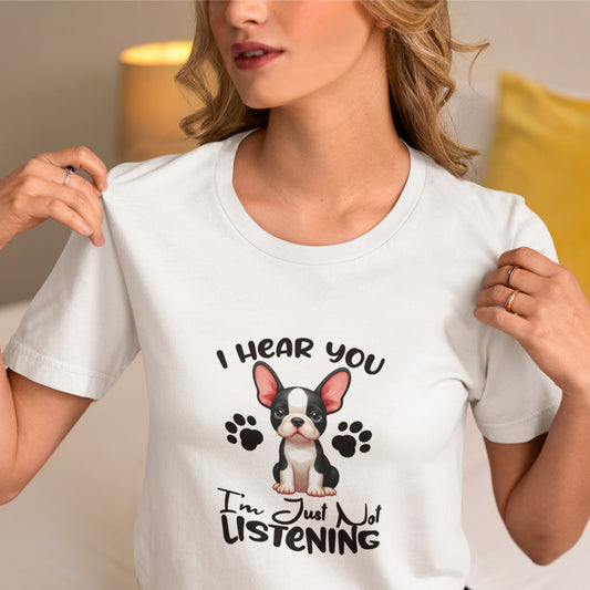 Chip  - Unisex Tshirts for Boston Terrier Lovers