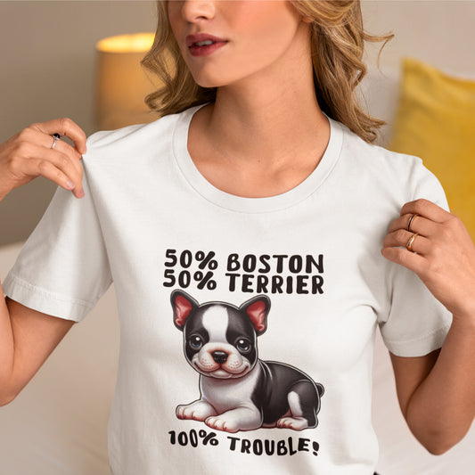 Loki- Unisex Tshirts for Boston Terrier Lovers