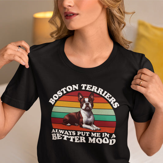 Dash - Unisex Tshirts for Boston Terrier Lovers