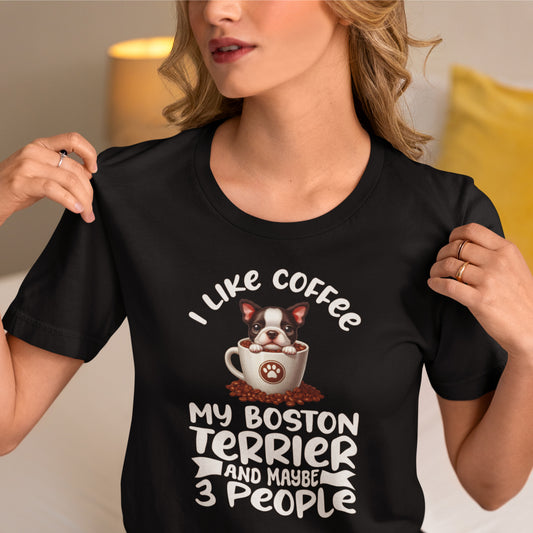 Maddie - Unisex Tshirts for Boston Terrier Lovers