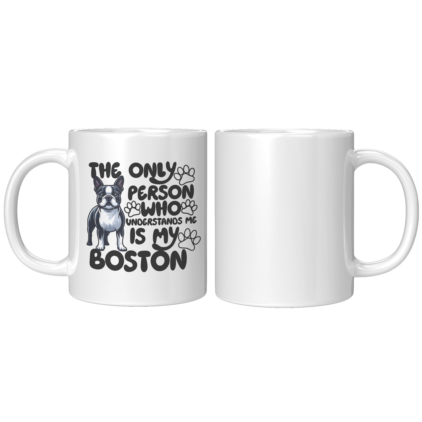 Zebra-Mug for Boston Terrier lovers