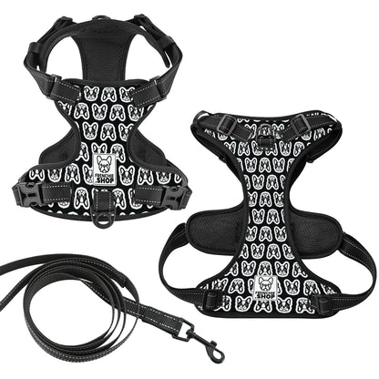 Cora -  No-Pull French Bulldog Dog Harness