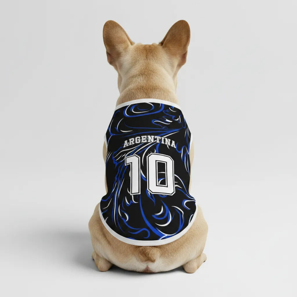 Personalized argentina away - jerseys for Frenchies