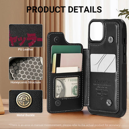 Jax - Leather Wallet Case for for iPhone & Samsung