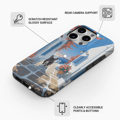 Paisley -  Dual-Layer iPhone Case