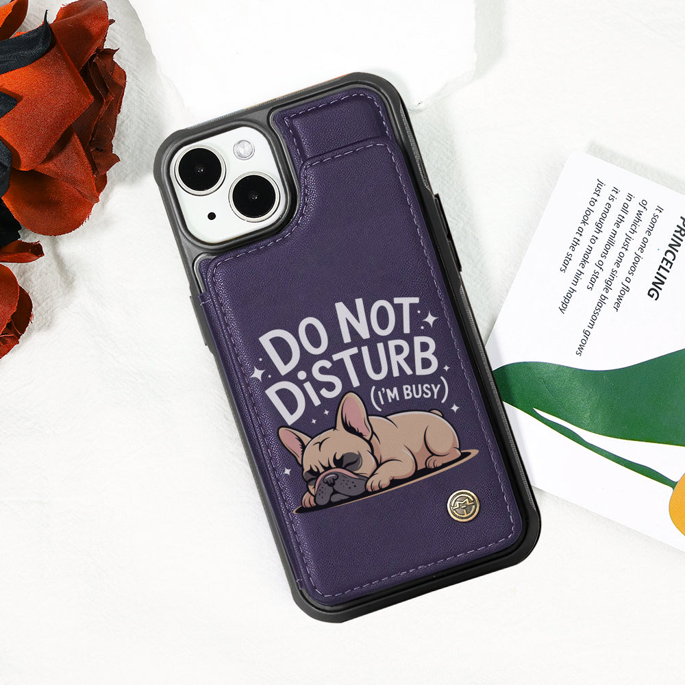 Bandit - Leather Wallet Case for for iPhone & Samsung