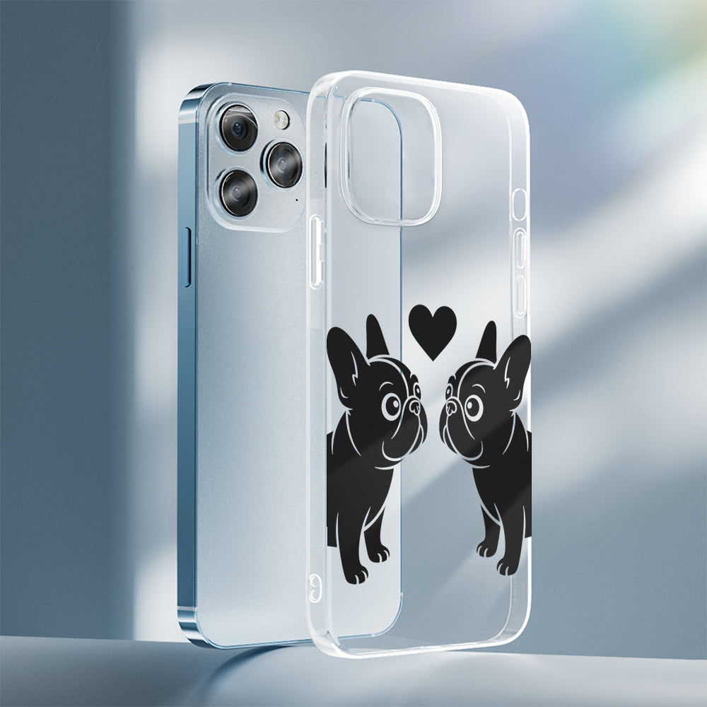 Riley - Clear Silicone Phone Case for iPhone, Samsung & Google Pixel