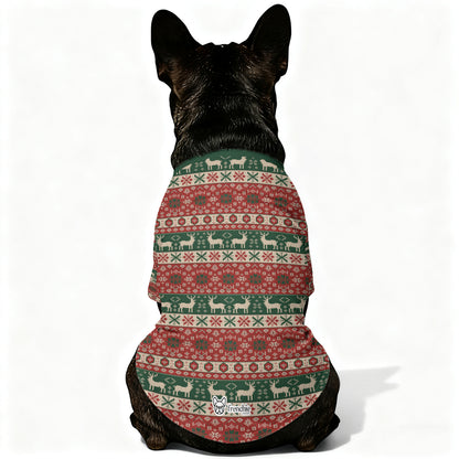 Cleo - Wool Sweater for Frenchies - Ugly Christmas Sweater